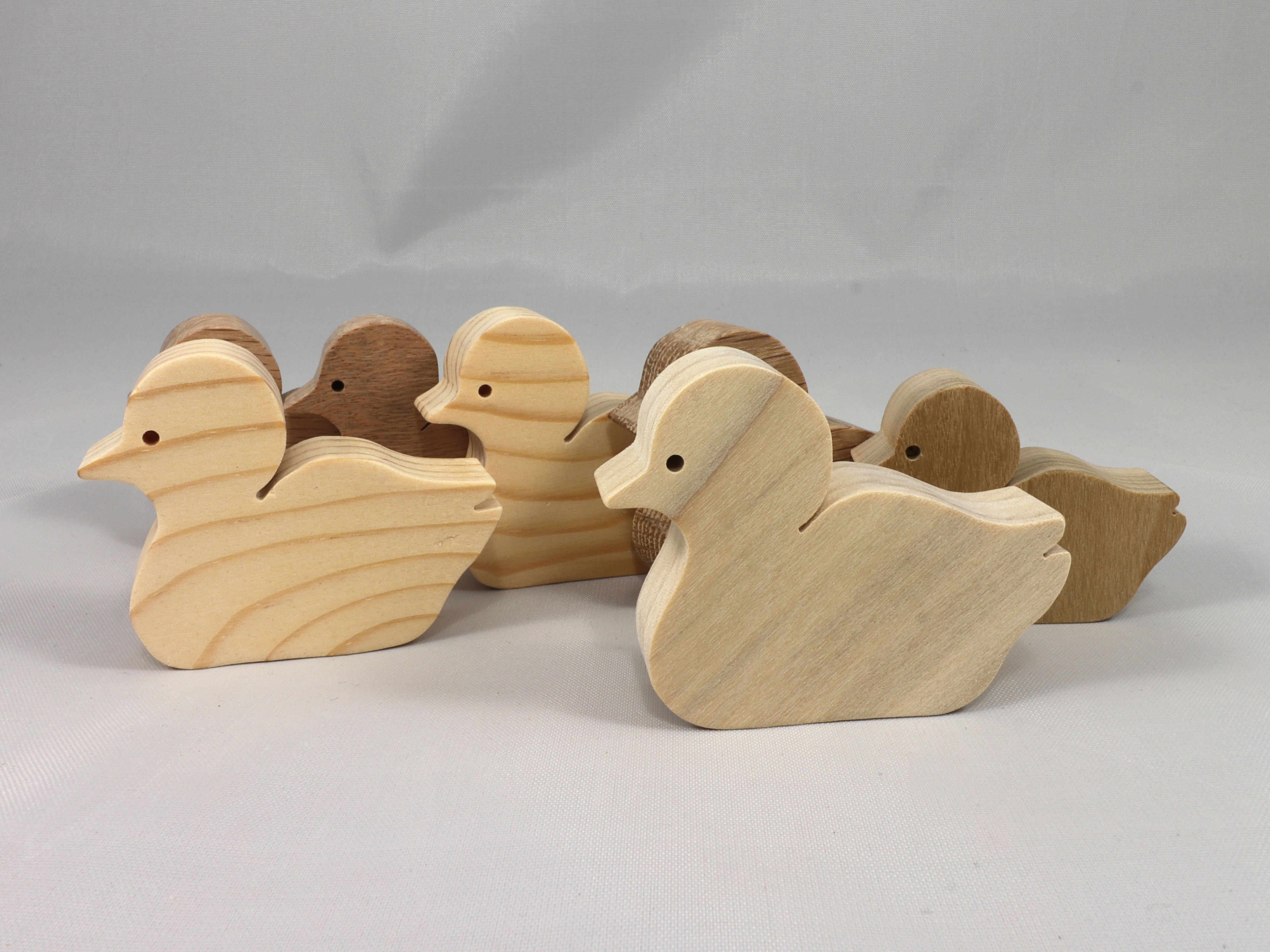 Toy Duck Cutout Handmade Unfinished Unpainted Freestanding, Stackable Paintable From My Itty-Bitty Animal Collection